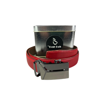 CINTO DE CUERO  + WALLET DE REGALO