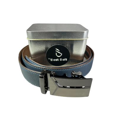 CINTO DE CUERO  + WALLET DE REGALO