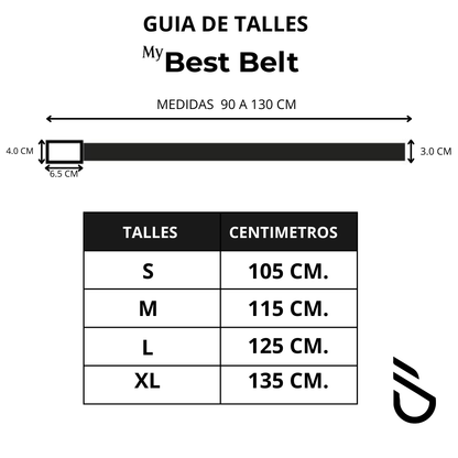 Cinto De Diseño. Cuero Doble, Ajuste perfecto, hebilla automática.