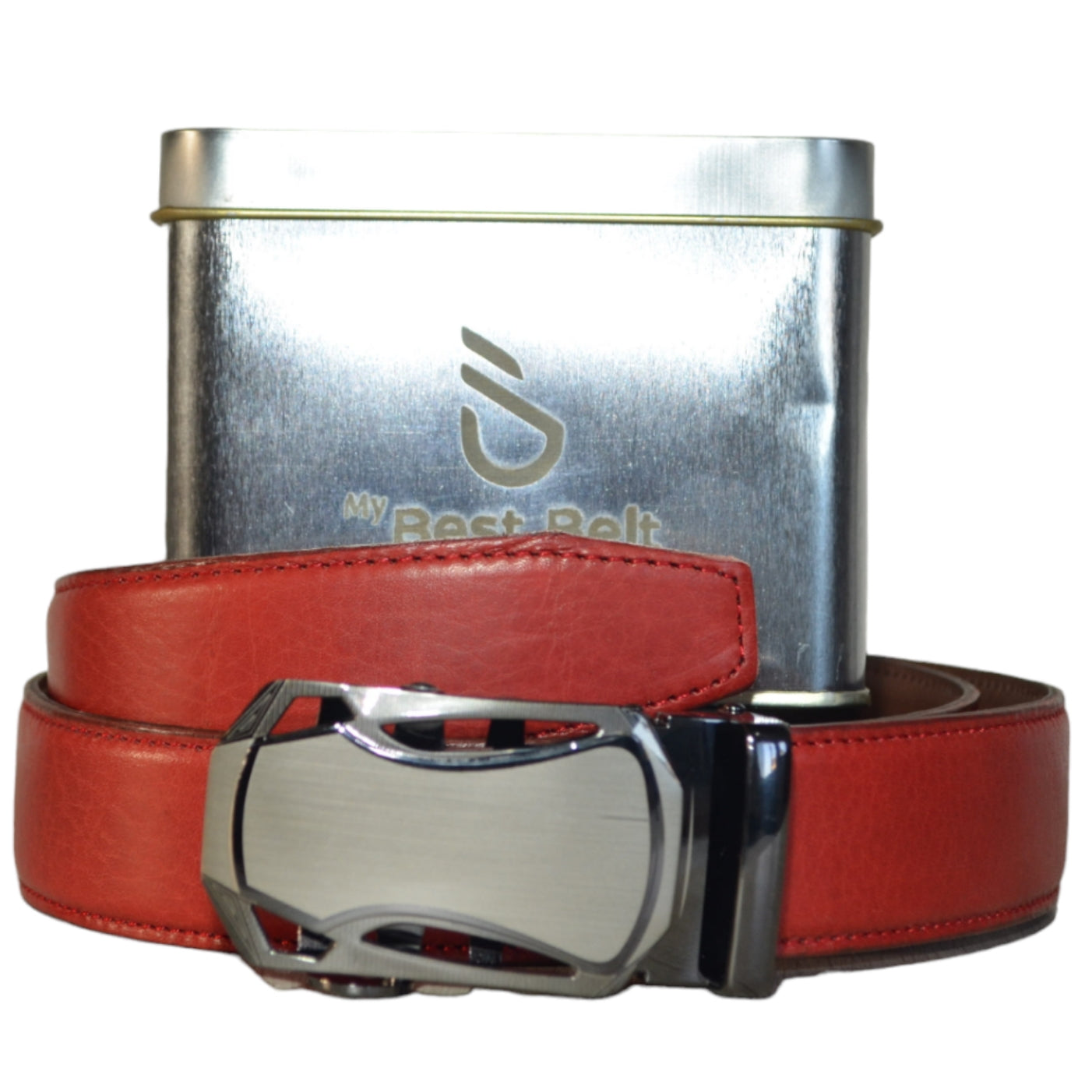 Cinto De Diseño. Cuero Doble, Ajuste perfecto, hebilla automática..