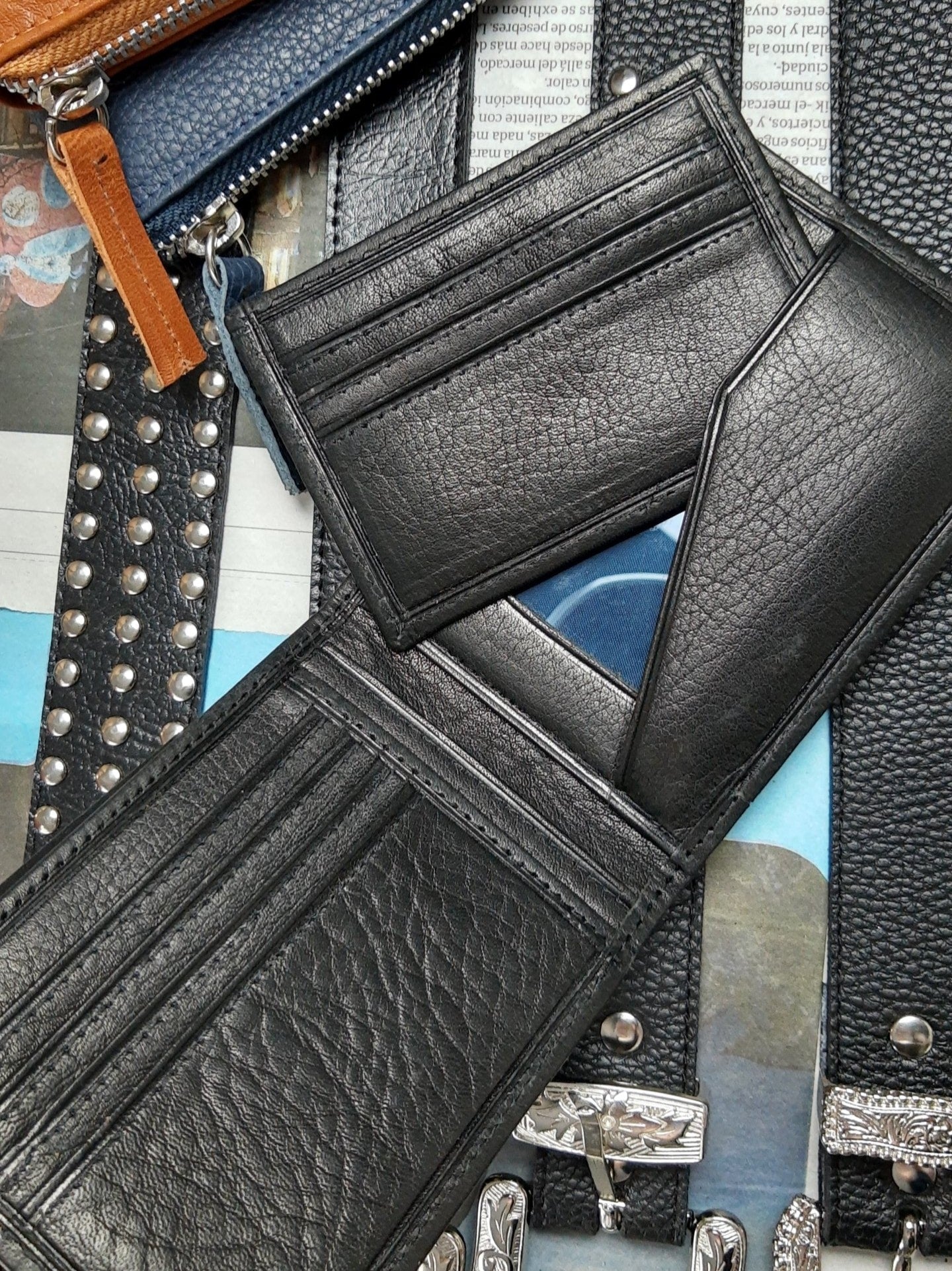 Billetera de cuero My Best Belt